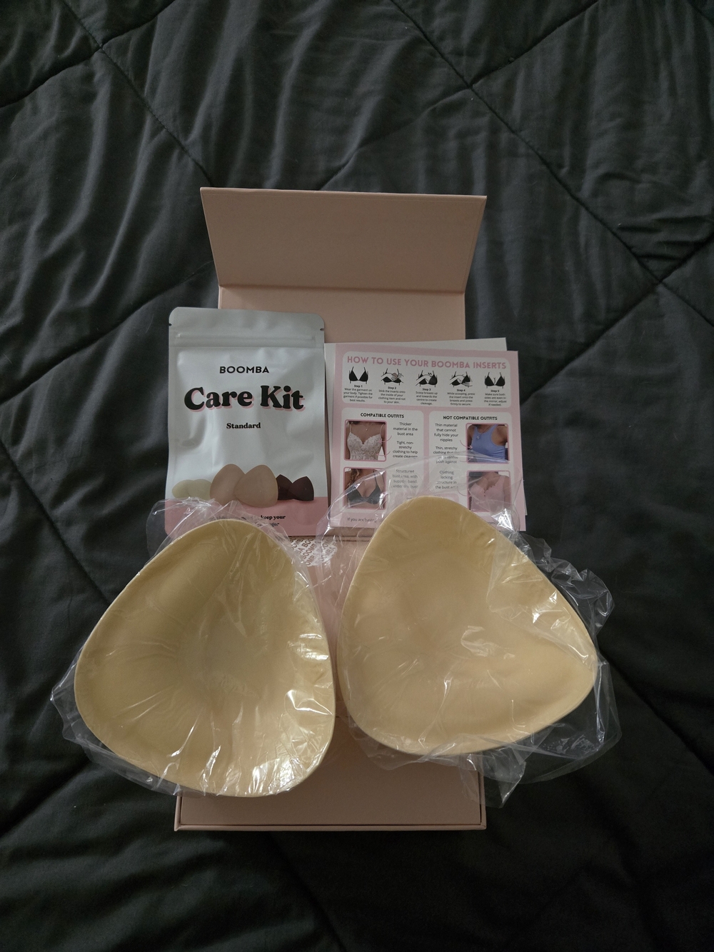 Boomba Breast Inserts with Care Kit